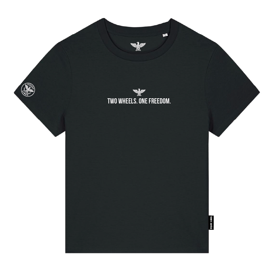 Damen T-Shirt STATEMENT "Two wheels"