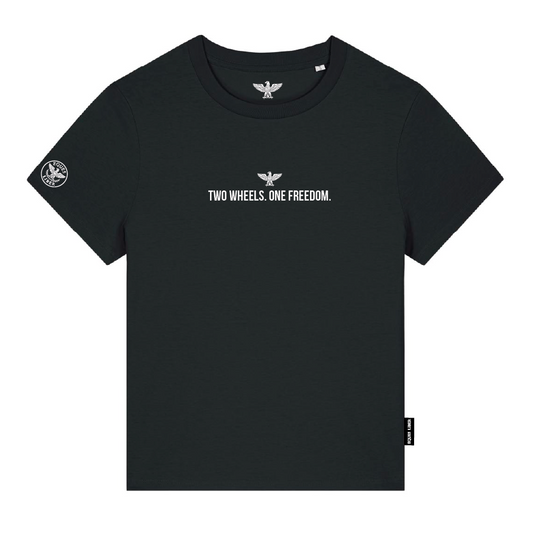 Damen T-Shirt STATEMENT "Two wheels"