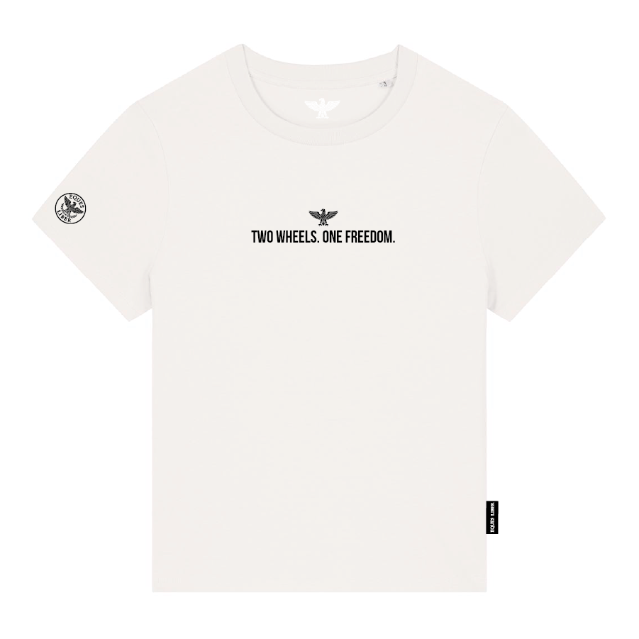 Damen T-Shirt STATEMENT "Two wheels"