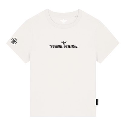 Damen T-Shirt STATEMENT "Two wheels"